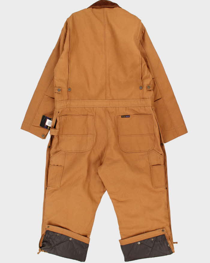 Men's Brown Walls Work Wear Insulated Overalls - XL