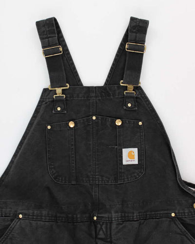 Vintage 90s Carhartt Double Knee Quilt Lined Workwear Overalls - XXL