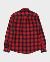 Vintage Eddie Bauer Plaid Classic Fit Long Sleeve Flannel Shirt - M