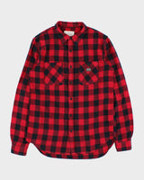 Vintage Ralph Lauren Denim &amp; Supply Buffalo Plaid Long Sleeve Flannel Shirt - M
