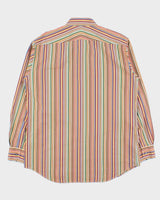 Vintage Y2K 00s Paul Smith Signature Striped Long Sleeve Shirt - XL