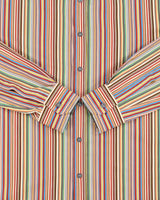 Vintage Y2K 00s Paul Smith Signature Striped Long Sleeve Shirt - XL