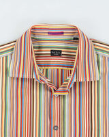 Vintage Y2K 00s Paul Smith Signature Striped Long Sleeve Shirt - XL