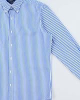 Vintage Polo Ralph Lauren Striped Custom Fit Long Sleeve Shirt - L