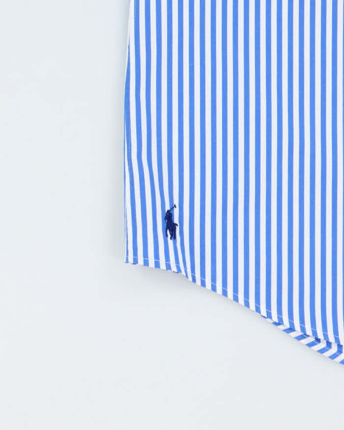 Vintage Polo Ralph Lauren Striped Custom Fit Long Sleeve Shirt - L