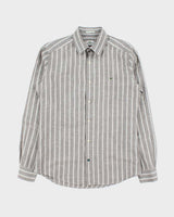 Vintage Y2K 00s Lacoste Linen Blend Slim Fit Long Sleeve Shirt - M