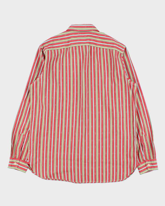 Vintage Y2K 00s Polo Ralph Lauren Navajo Striped Long Sleeve Western Shirt - M