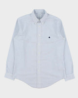 Vintage Brooks Brothers Classic Regent Striped Supima Long Sleeve Oxford Shirt - M