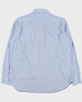 Vintage Ermenegildo Zegna Striped Regular Fit Long Sleeve Shirt - XXL