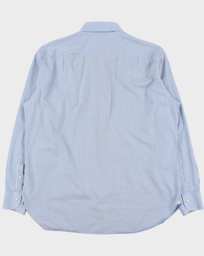 Vintage Ermenegildo Zegna Striped Regular Fit Long Sleeve Shirt - XXL