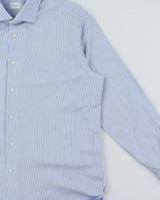 Vintage Ermenegildo Zegna Striped Regular Fit Long Sleeve Shirt - XXL