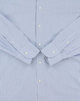 Vintage Ermenegildo Zegna Striped Regular Fit Long Sleeve Shirt - XXL