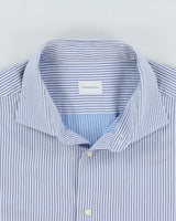 Vintage Ermenegildo Zegna Striped Regular Fit Long Sleeve Shirt - XXL