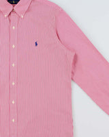 Vintage Polo Ralph Lauren Striped Classic Fit Long Sleeve Shirt - M