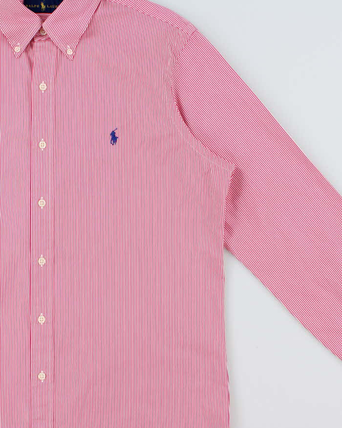 Vintage Polo Ralph Lauren Striped Classic Fit Long Sleeve Shirt - M