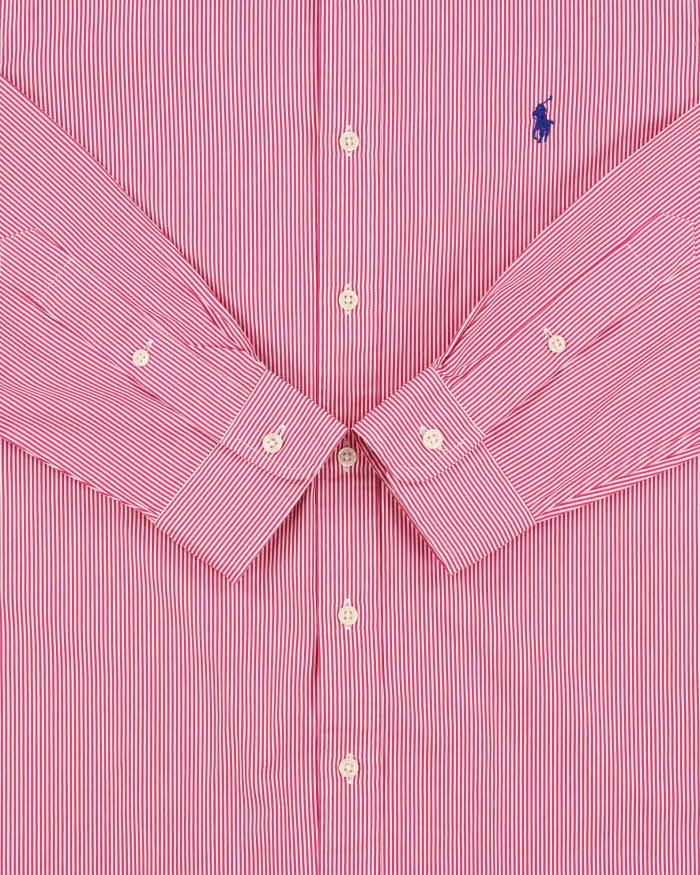 Vintage Polo Ralph Lauren Striped Classic Fit Long Sleeve Shirt - M