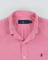 Vintage Polo Ralph Lauren Striped Classic Fit Long Sleeve Shirt - M