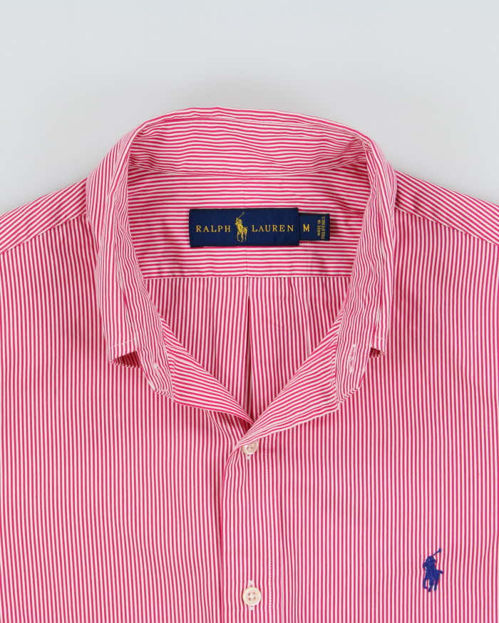 Vintage Polo Ralph Lauren Striped Classic Fit Long Sleeve Shirt - M