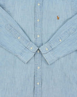 Vintage Polo Ralph Lauren Chambray Denim Long Sleeve Shirt - S