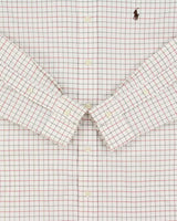 Vintage Y2K 00s Ralph Lauren Windowpane Check Custom Fit Long Sleeve Shirt - S