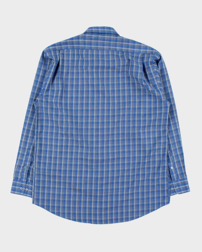 Vintage 1990s Valentino Chemises Plaid Long Sleeve Shirt - M