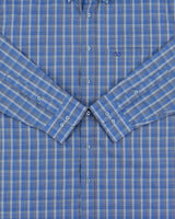 Vintage 1990s Valentino Chemises Plaid Long Sleeve Shirt - M
