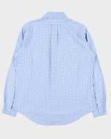 Vintage Y2K 00s Ralph Lauren Gingham Custom Fit Long Sleeve Oxford Shirt - L