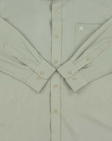 Vintage 1990s Givenchy Gentleman Sage Green Long Sleeve Shirt - M