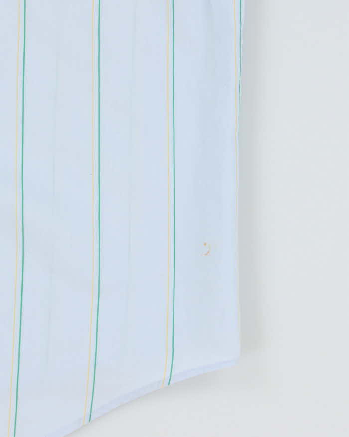 Vintage Acne Studios Pale Blue Striped Long Sleeve Shirt - XXL