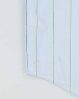 Vintage Acne Studios Pale Blue Striped Long Sleeve Shirt - XXL
