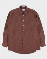 Vintage Pierre Cardin Checked Long Sleeve Shirt - L
