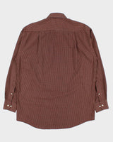 Vintage Pierre Cardin Checked Long Sleeve Shirt - L