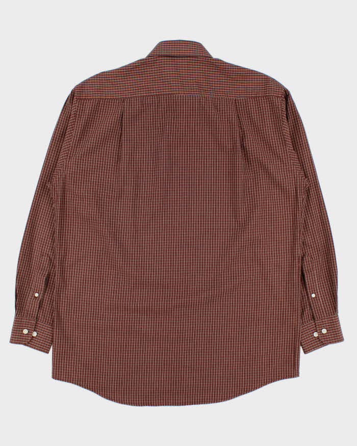 Vintage Pierre Cardin Checked Long Sleeve Shirt - L