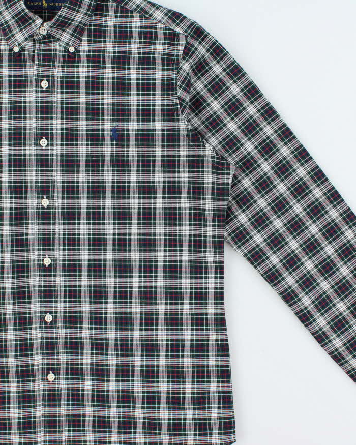 Vintage Ralph Lauren Checked Long Sleeve Shirt - M