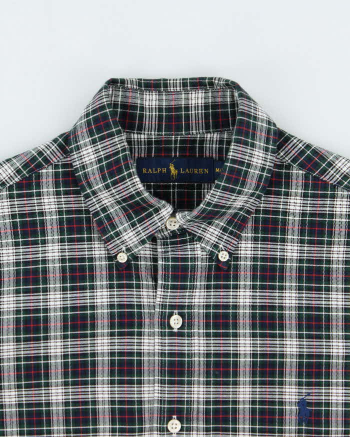 Vintage Ralph Lauren Checked Long Sleeve Shirt - M