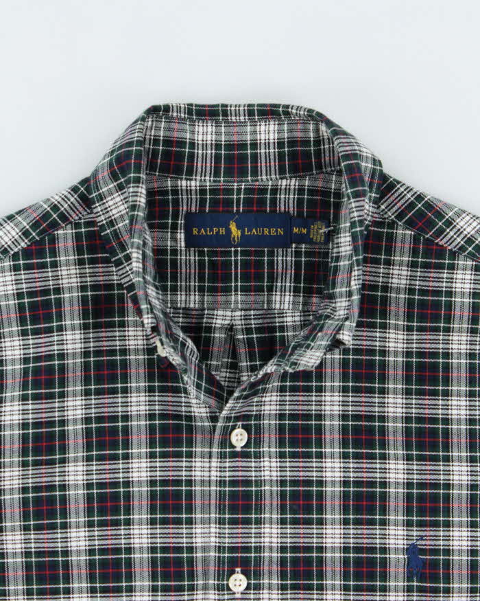 Vintage Ralph Lauren Checked Long Sleeve Shirt - M
