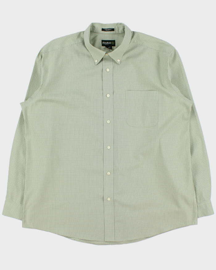 Vintage Eddie Bauer Checked Long Sleeve Shirt - XL