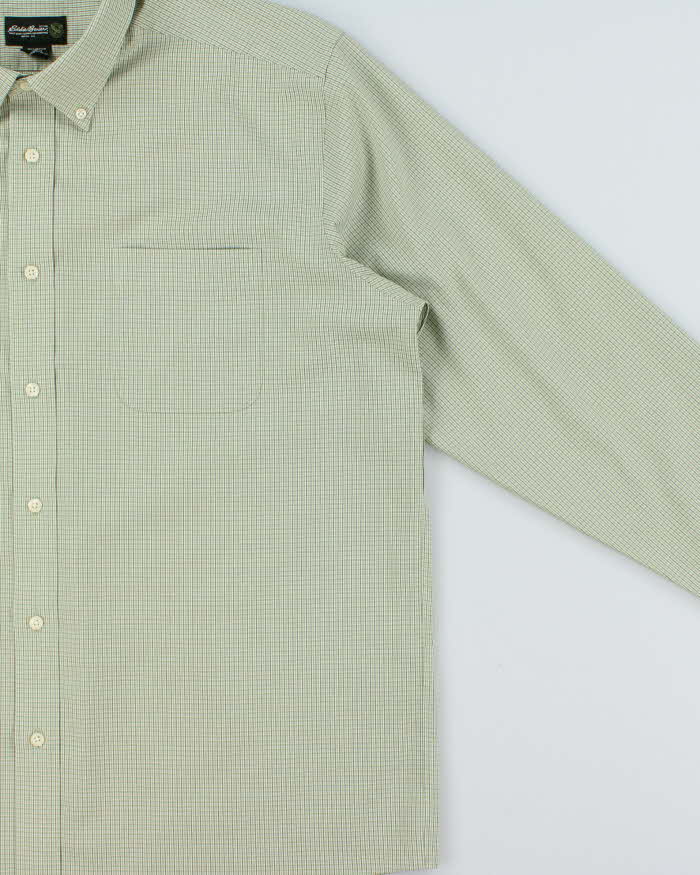 Vintage Eddie Bauer Checked Long Sleeve Shirt - XL