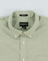 Vintage Eddie Bauer Checked Long Sleeve Shirt - XL