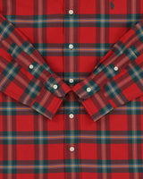 Vintage 1990s Ralph Lauren Classic Fit Checked Long Sleeve Shirt - S