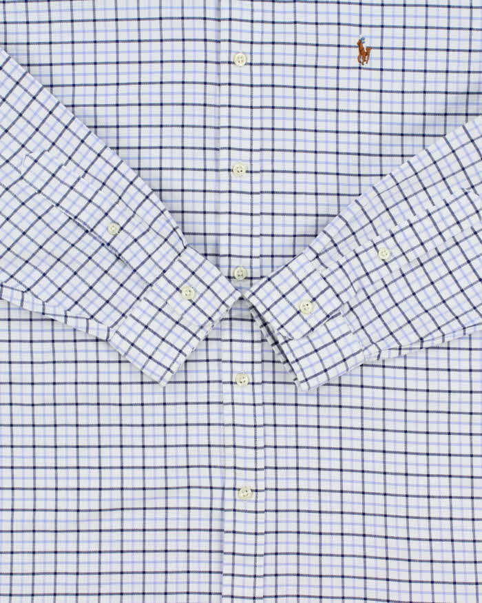 Vintage Ralph Lauren Classic Fit Checked Long Sleeve Shirt - M