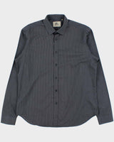 Vintage Burberry Pin Striped Long Sleeve Shirt - L
