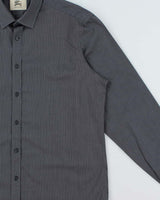 Vintage Burberry Pin Striped Long Sleeve Shirt - L
