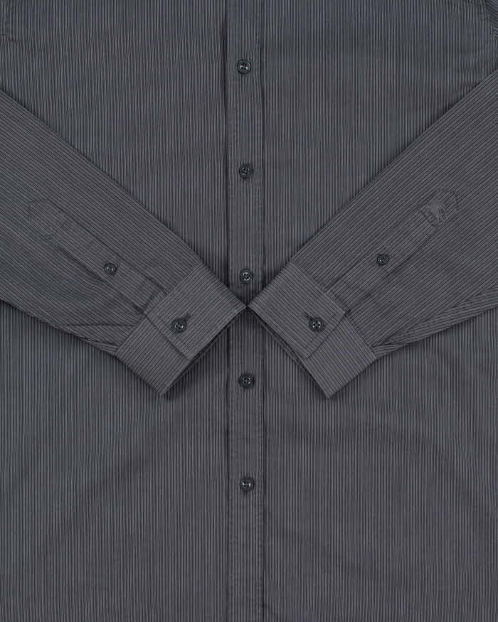 Vintage Burberry Pin Striped Long Sleeve Shirt - L