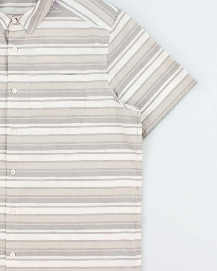 Vintage Arc'teryx Striped Short Sleeve Shirt - L