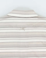 Vintage Arc'teryx Striped Short Sleeve Shirt - L