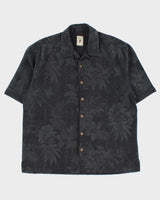 Vintage Jamaica Jaxx Silk Hawaiian Shirt - L