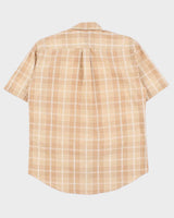 Vintage Y2K 00s Tommy Hilfiger Plaid Check Short Sleeve Shirt - M