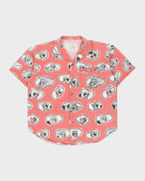 Vintage 1990s Big Dogs USA Western Graphic Camp Collar Short Sleeve Shirt - L
