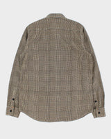 Vintage Nudie Jeans Organic Fairtrade Cotton Houndstooth Flannel Long Sleeve Shirt - M